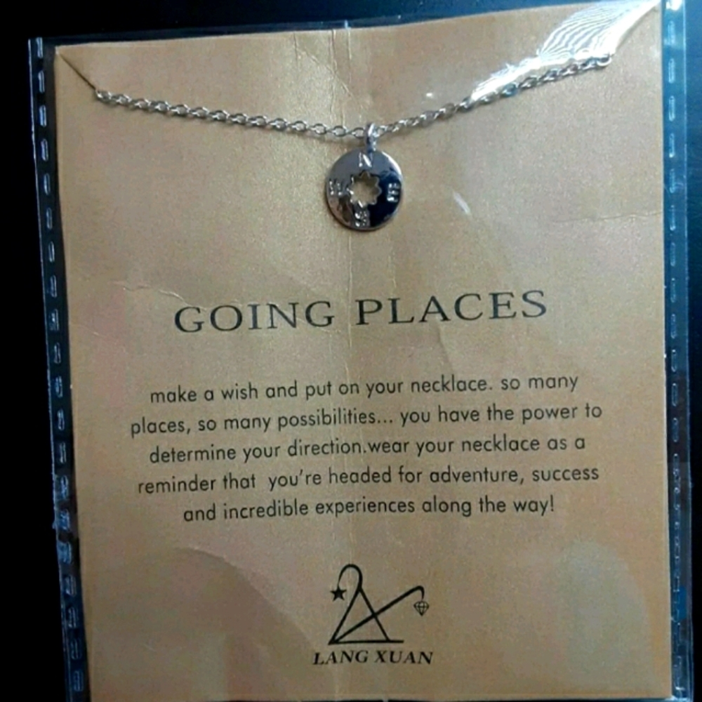 Compass necklace